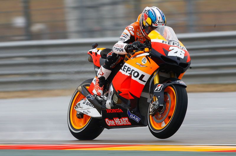 Pedrosa, Zarco y Khairuddin, primeros en los FP3 del Gran Premio de Aragón