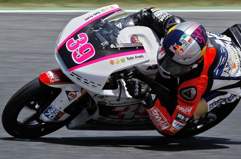 Victoria de Luis Salom en el Gran Premio de Aragón de Moto3