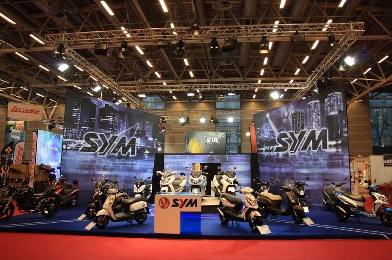 Novedades SYM en Intermot 2012