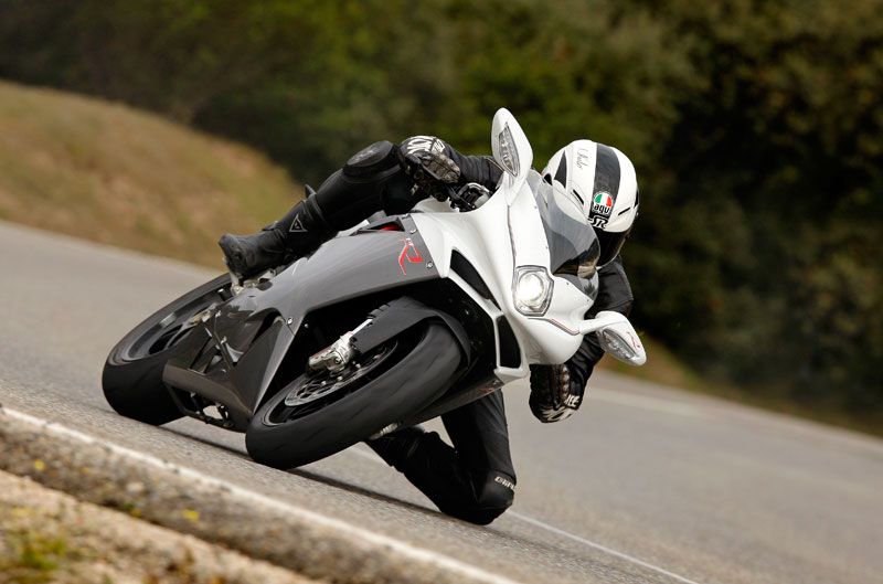 MV Agusta F4 R. Prueba