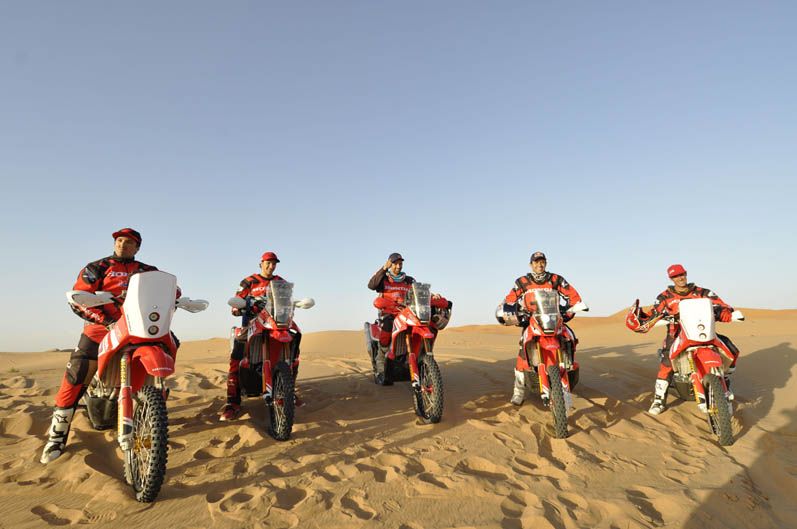 Honda en el Rally de Marruecos