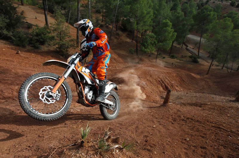 KTM 350 Freeride. Prueba