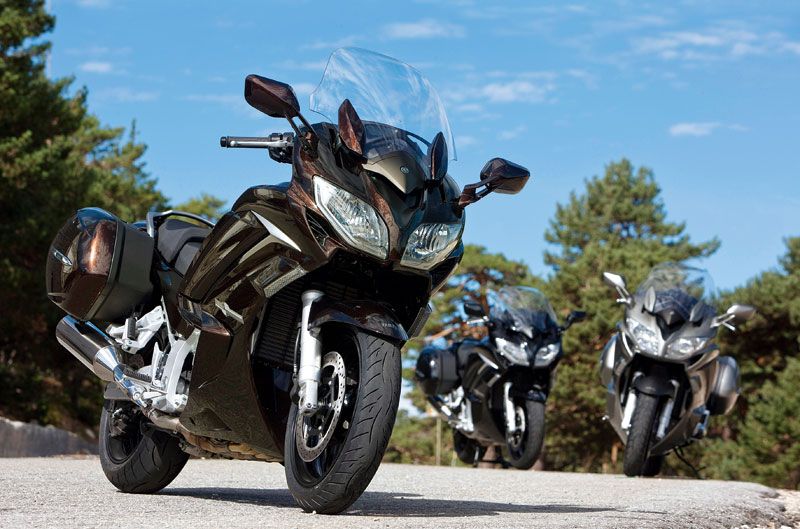 Primera prueba de la Yamaha FJR 1300
