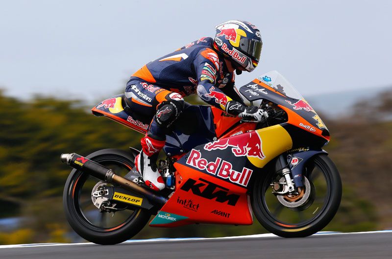 Victoria de Sandro Cortese en el Gran Premio de Australia de Moto3