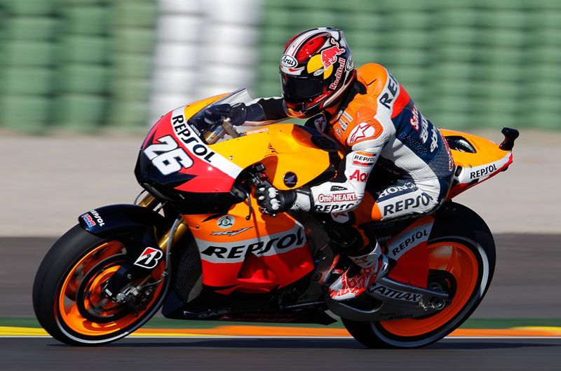 Pedrosa, Espargaró y Folger, Pole Position  en el Gran Premio de Valencia