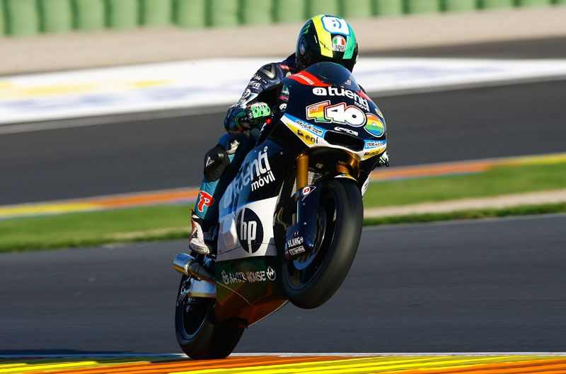Pol Espargaró, el más rápido en los entrenamientos de Valencia