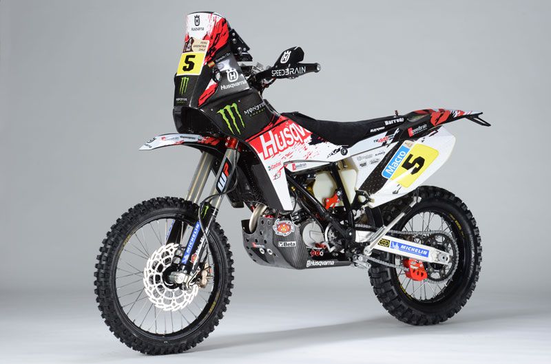 Husqvarna TE449 RR Speedbrain correrá el Rally Dakar 2013
