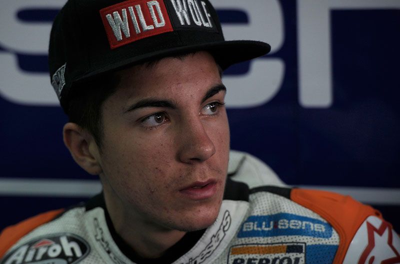 Maverick Viñales con LaGlisse y KTM en 2013