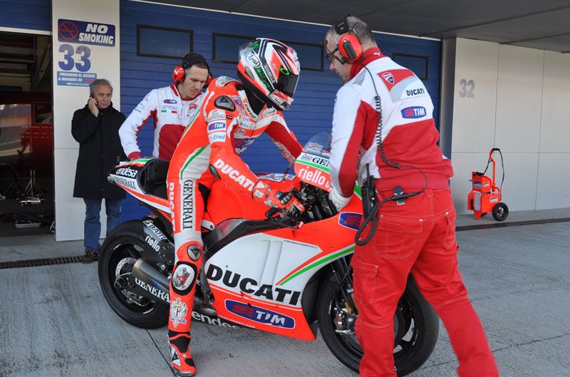 Ducati, Pramac y Avintia entrenan en Jerez