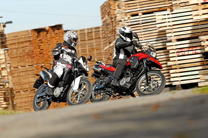 Comparativa BMW G 650 GS y Husqvarna TR650 Strada