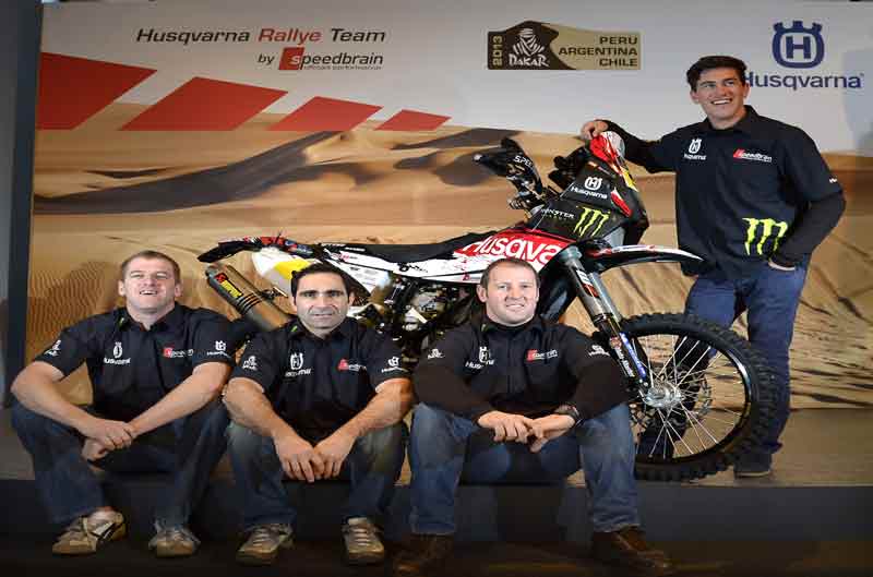 Presentación equipo Husqvarna Speedbrain
