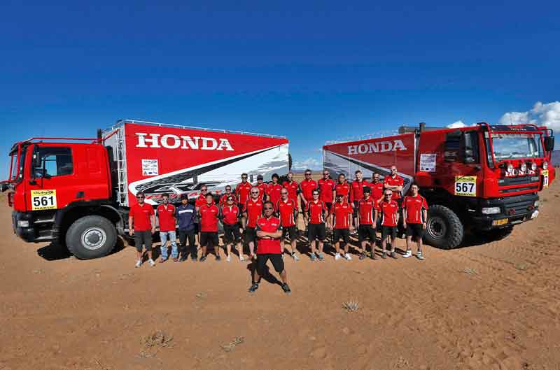 Dakar 2013: Honda pierde a Zanol y Sunderland