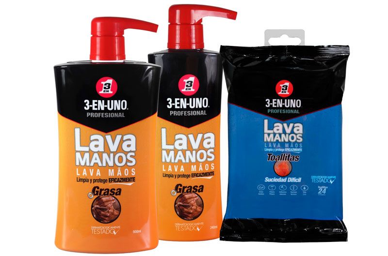 Lanzamiento 3-EN-UNO Profesional Lavamanos Toallitas Multiusos