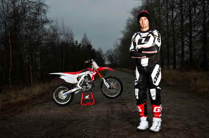 Primeras imágenes de Max Nagl sobre su Honda CRF450R