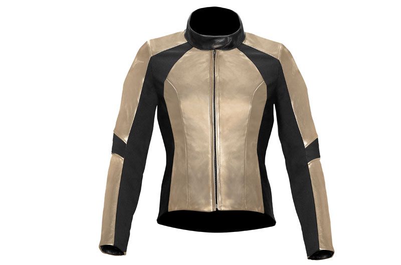 Vika, chaqueta de cuero