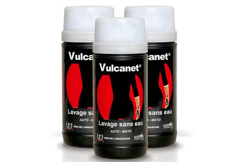 Vulcanet, lava, abrillanta y protege... sin agua