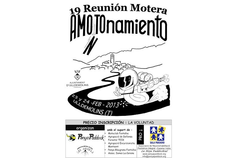 XIX Runión Motera Amotonamiento