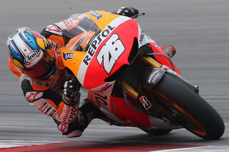 Dani Pedrosa, a ritmo de récord en Sepang