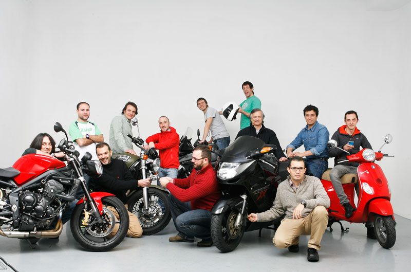 Las motos de la redacción