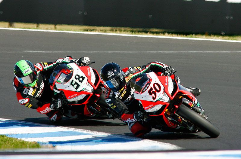 Dominio total de Aprilia