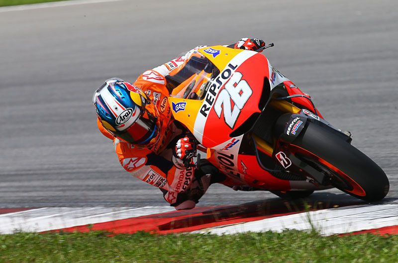 Pedrosa sigue mandando en los test de Sepang
