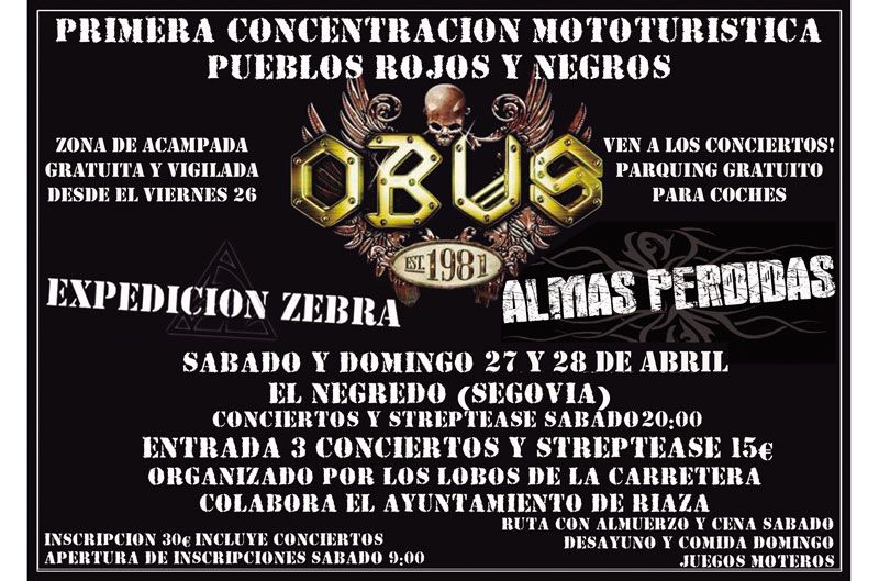 I Concentración pueblos rojos y negros