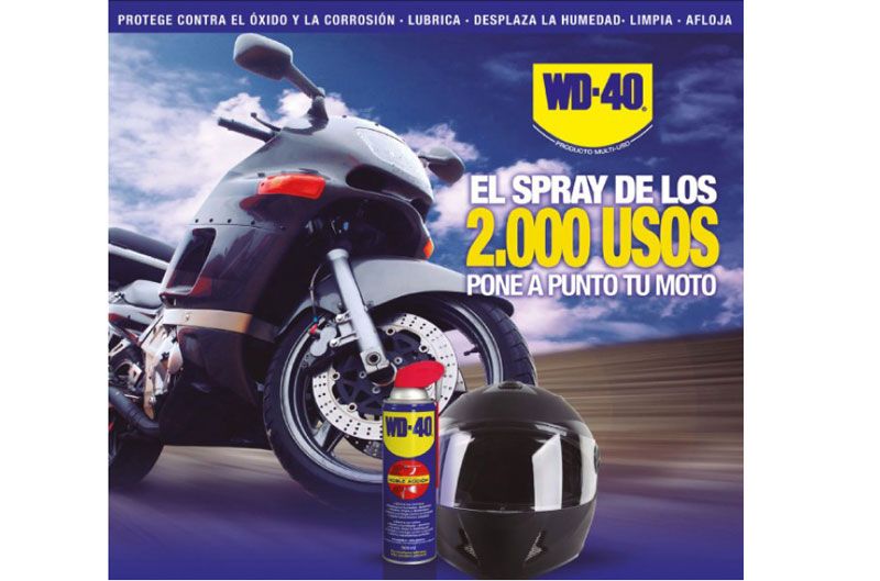 BMP regala 2.000 sprays multiusos para moto WD-40