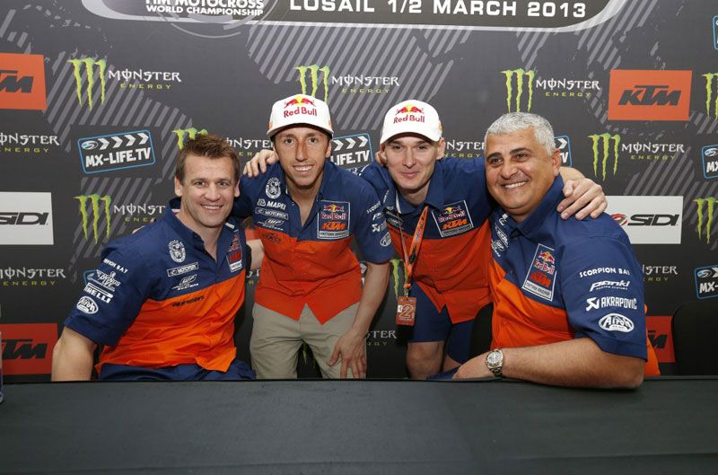 KTM y Cairoli, juntos hasta 2016