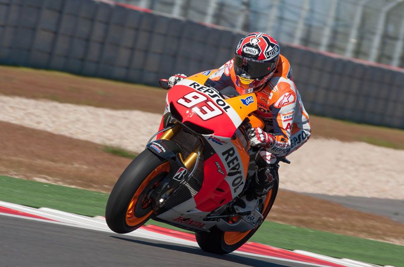 Marc Márquez empieza mandando en Austin