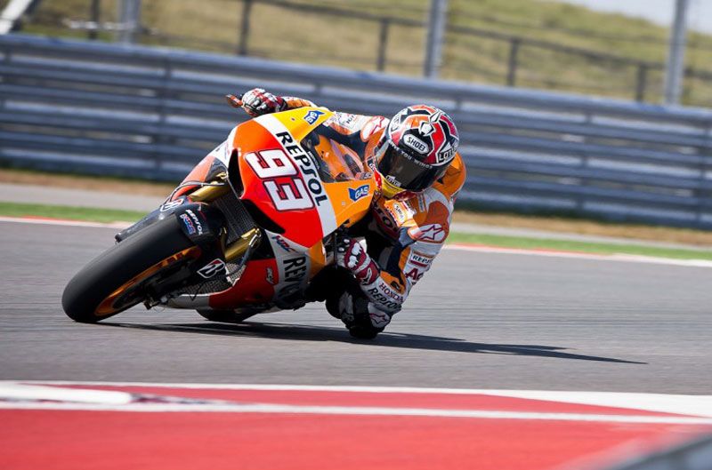 Marc Márquez, el más rápido por tercer día consecutivo