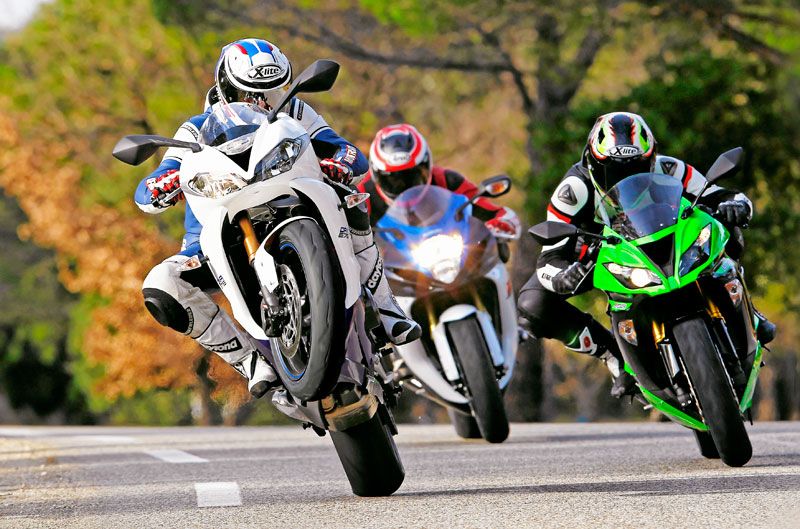 Comparativa Kawasaki, Suzuki y Triumph