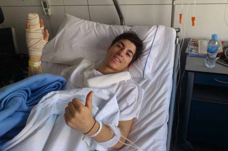Maverick Viñales, operado con éxito