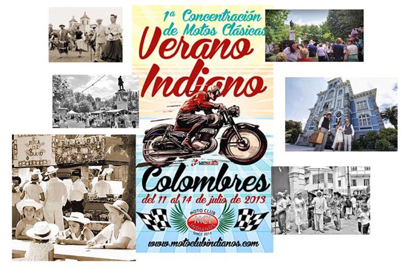 I Concentración de motos clásicas verano Indiano I Concentración de motos clásicas verano Indiano