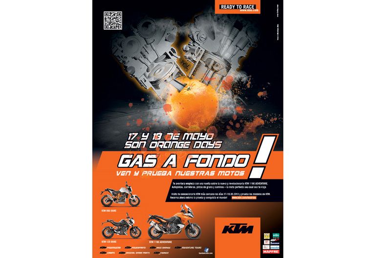 Vuelven los Orange Days de KTM
