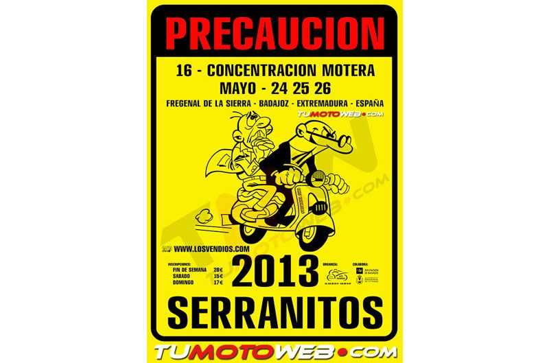 XVI Concentración Motera Serranitos 2013