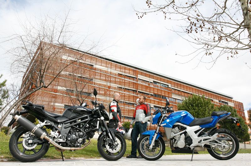 Comparativa CFMoto NK 650 y Hyosung GT650i
