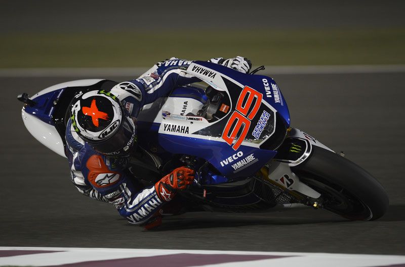 Lorenzo, Rossi, Márquez y Pedrosa tras el primer día en Qatar