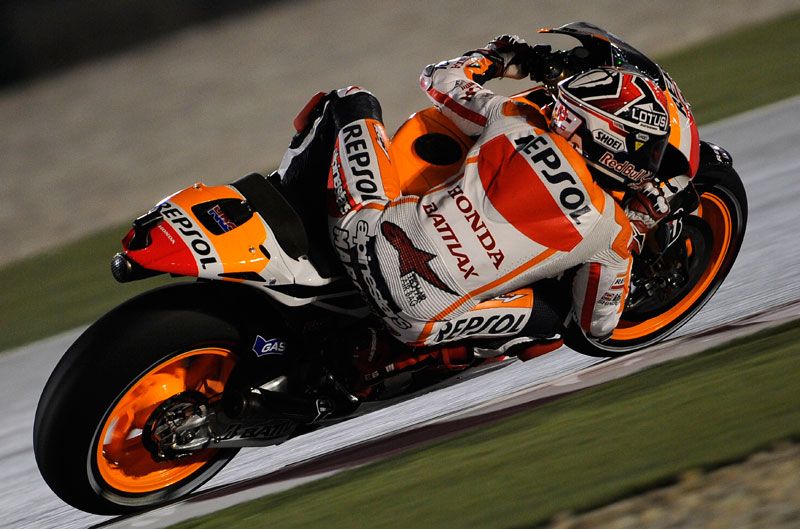 Marc Márquez emociona en Qatar