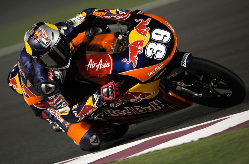 Luis Salom, pole de Moto3 en Qatar