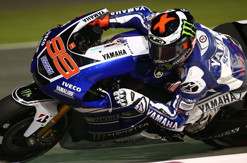 Jorge Lorenzo consigue la pole en el GP de Qatar de MotoGP