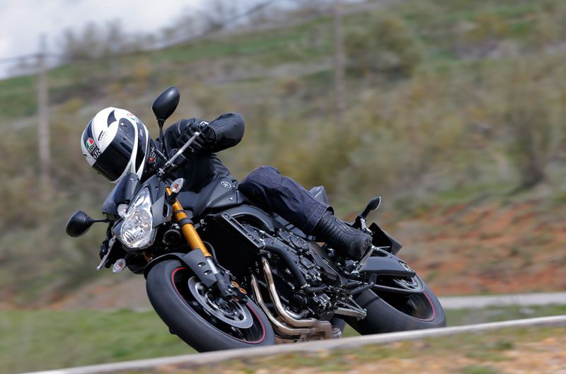 Yamaha FZ8. Prueba