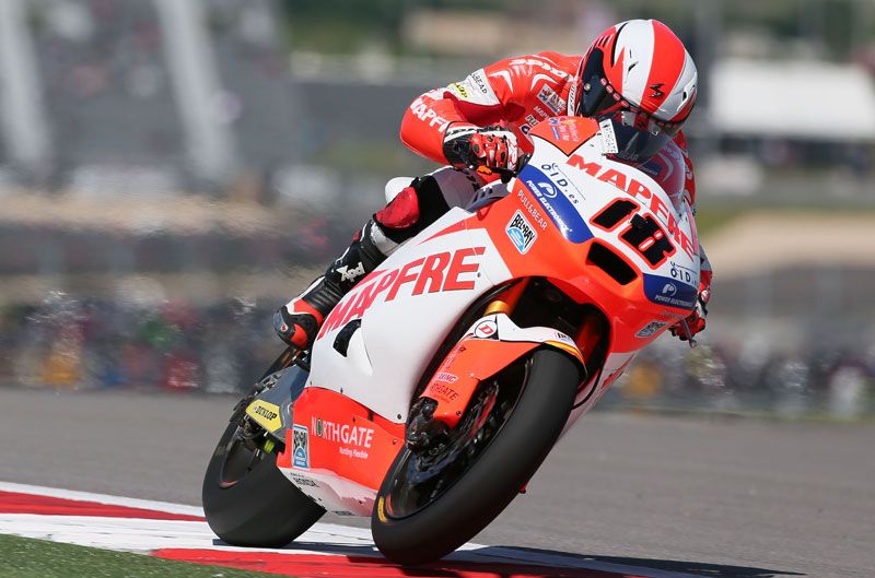 Victoria de Nico Terol en Moto2 en Texas