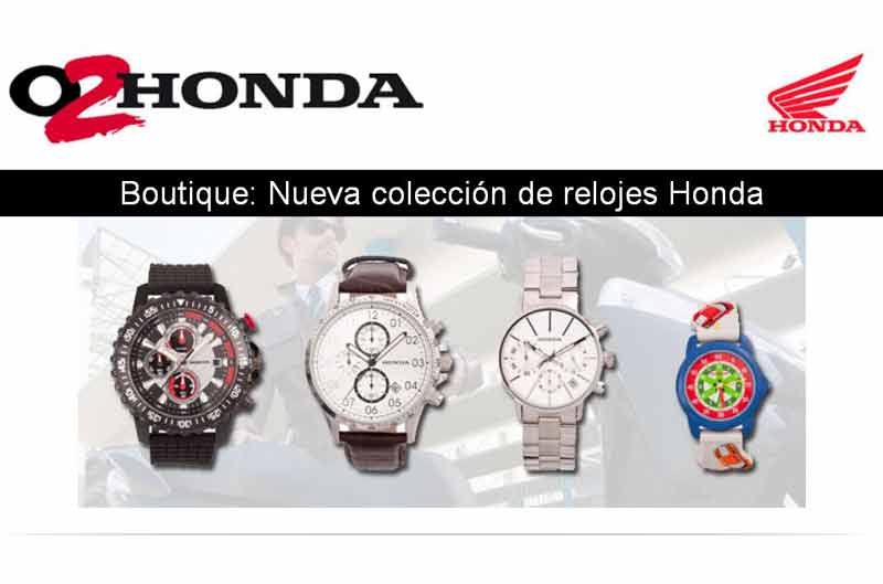 Nueva colección de relojes de O2Honda