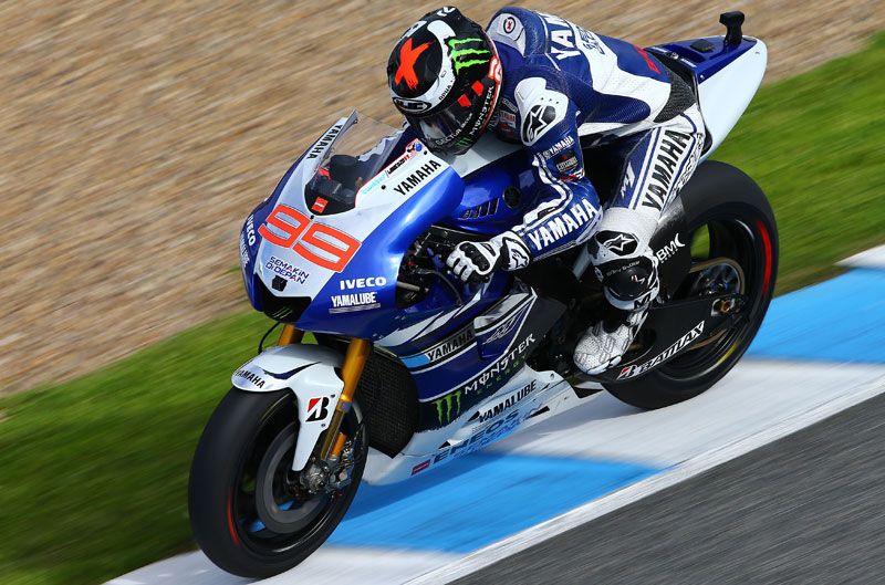 Jorge Lorenzo comienza con fuerza en Jerez