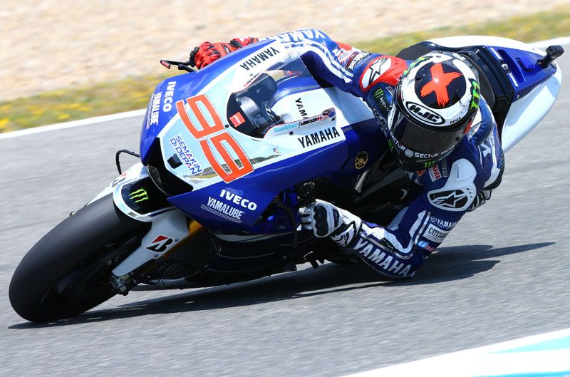 Pole para Jorge Lorenzo en Jerez