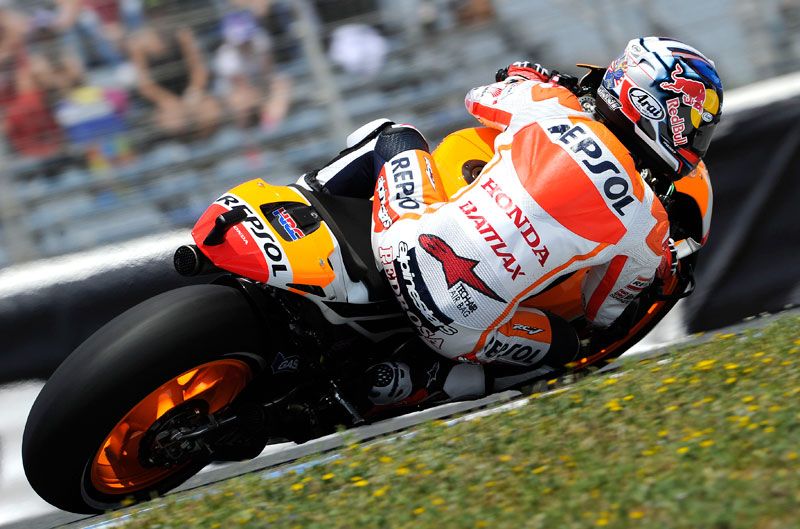 Victoria de Dani Pedrosa en MotoGP en el Gran Premio de España