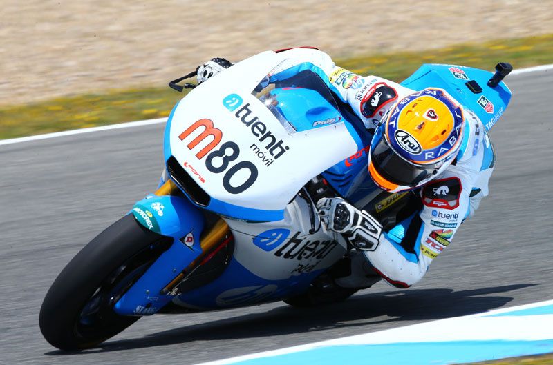 Mejor tiempo para Tito Rabat en Moto2