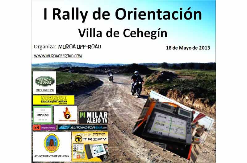Primer Rally de Orientación en Cehegín