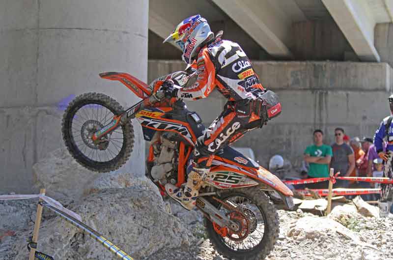 Iván Cervantes gana la tercera prueba del Campeonato de España de Enduro
