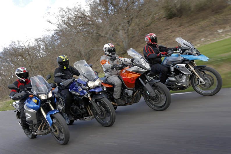 Comparativa maxitrail: BMW, KTM, Triumph y Yamaha